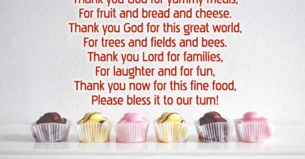 lunch prayer