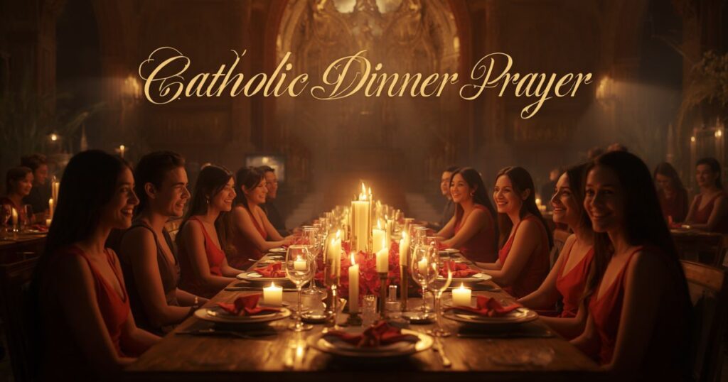 Catholic Church Dinner Prayer