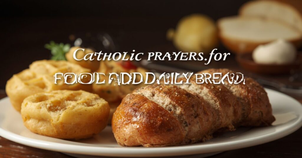 Catholic Prayers for Food and Daily Bread