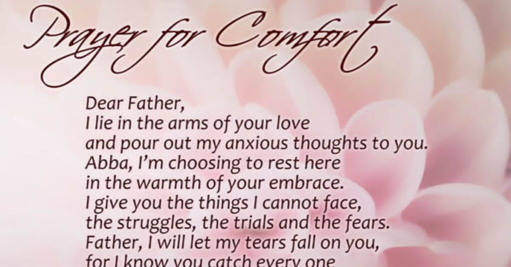 Comforting Prayer for a Grieving Friend