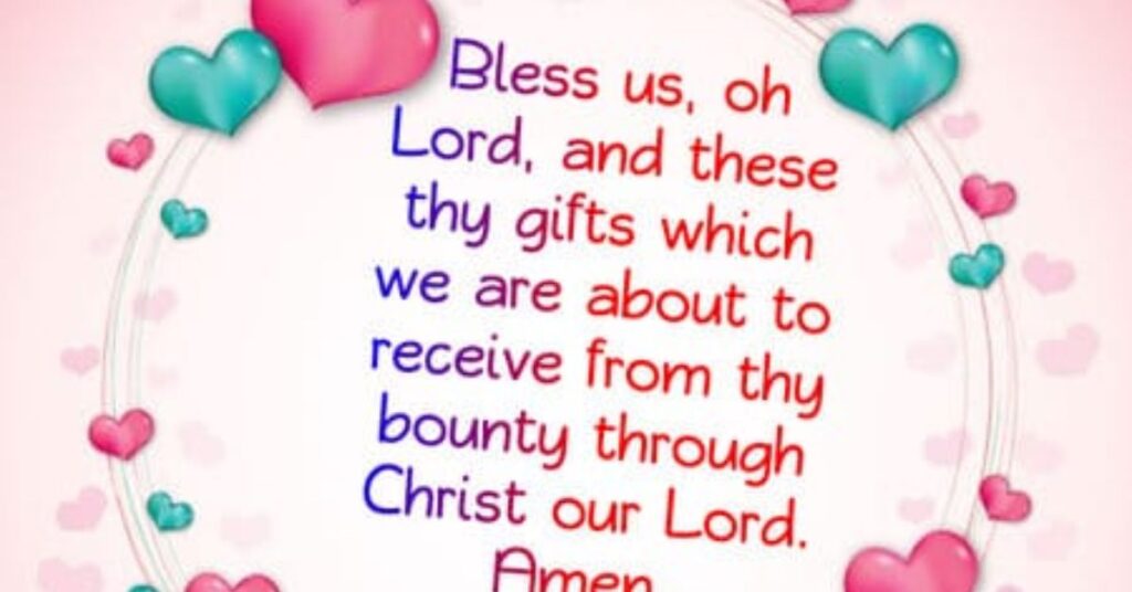 Lunch Prayer