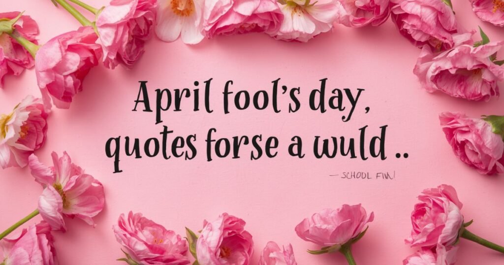Silly April Fool’s Day Quotes for Kids and School Fun