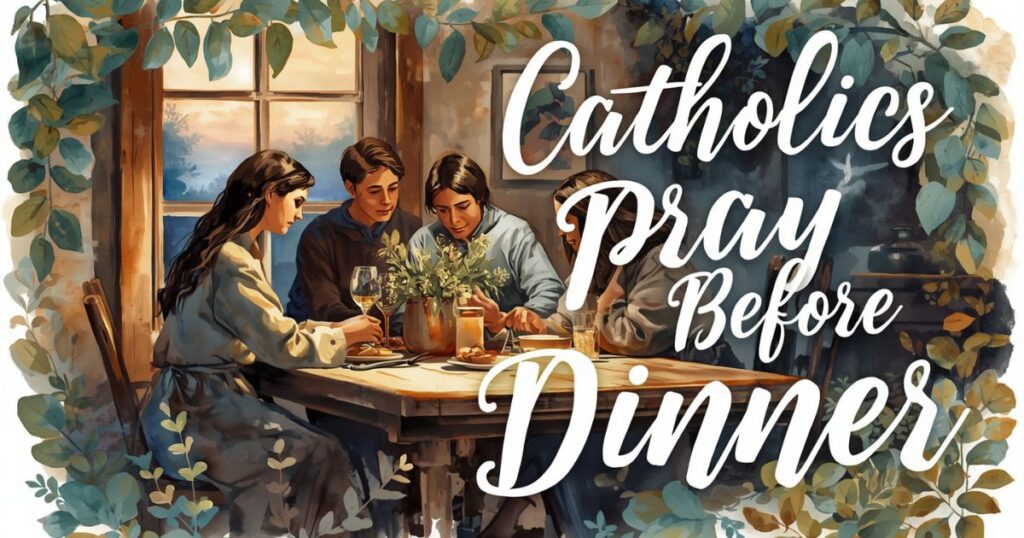 Why Catholics Pray Before Dinner