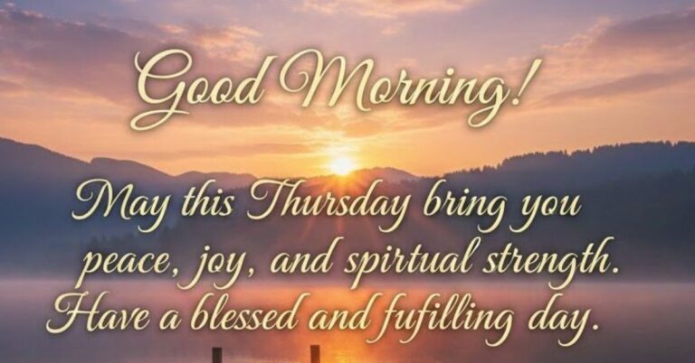 blessing powerful thursday morning prayer
