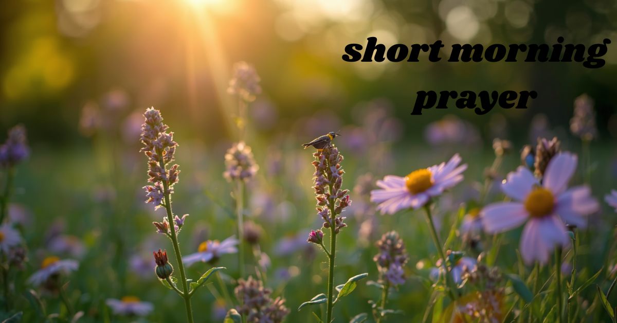 short morning prayer