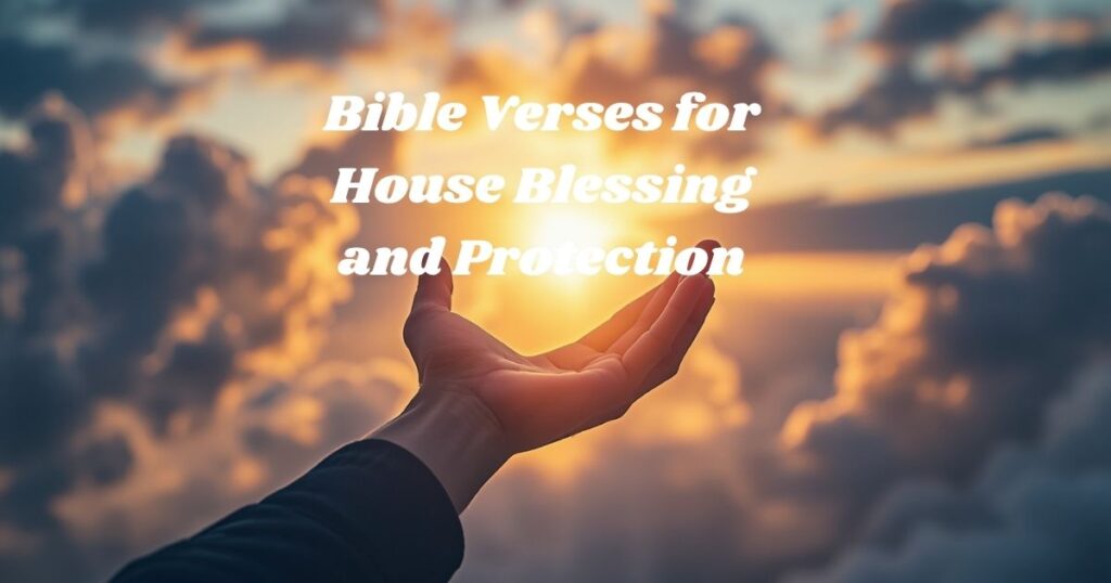 Bible Verses for House Blessing and Protection