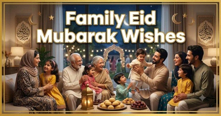 Family Eid Mubarak Wishes