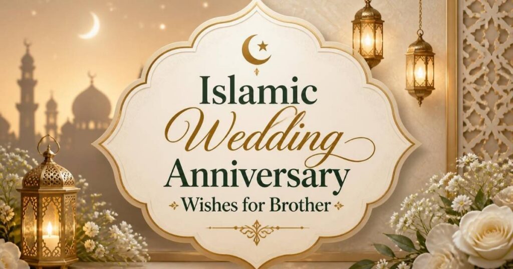 Islamic Anniversary Wishes for a Couple