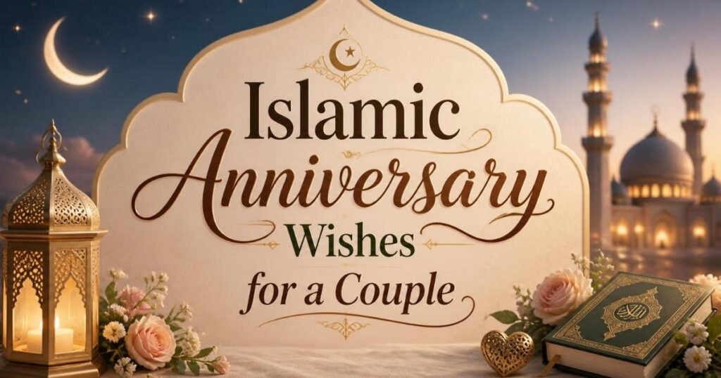 Islamic Anniversary Wishes for a Couple
