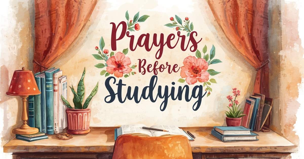 Prayers Before Studying