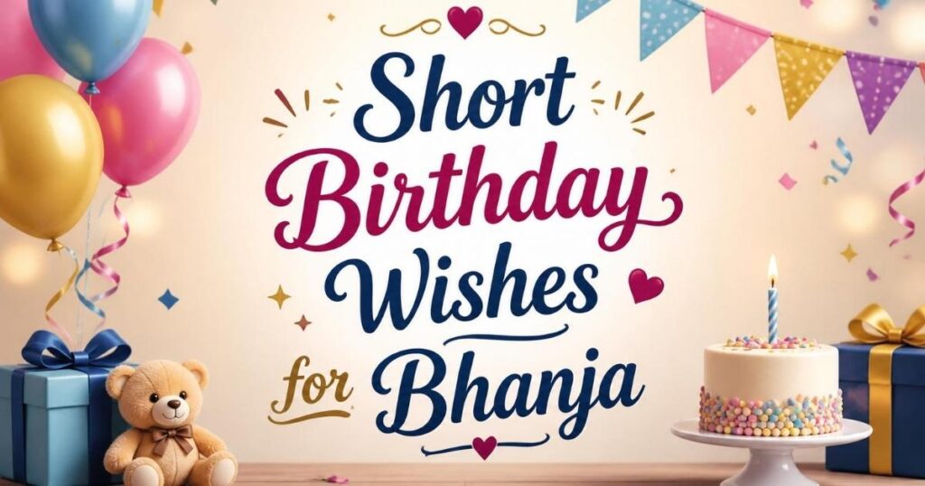 Short Birthday Wishes for Bhanja